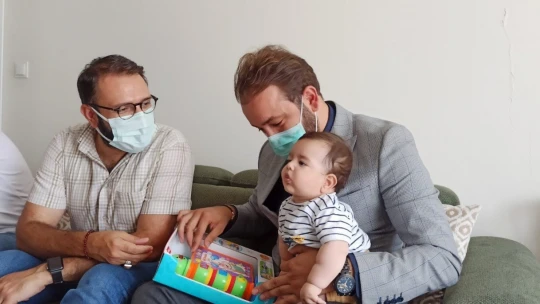 MİMDER'den SMA hastası Eyüp Çınar'a destek