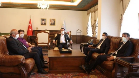 Nevşehir Valisi Becel'e Malatyalılardan hayırlı olsun ziyareti