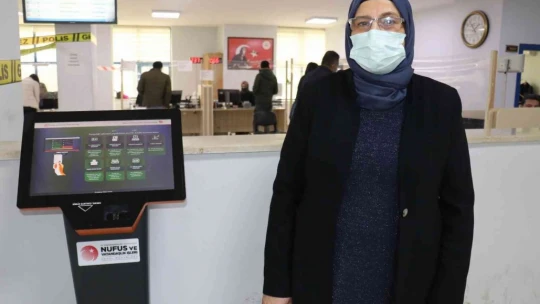 Nüfusmatikler, vatandaşların işlemlerini kolaylaştırıyor