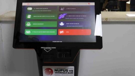Nüfusmatikler, vatandaşların işlemlerini kolaylaştırıyor