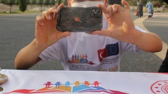 Öğrencilerin seramik çalışmaları sergilendi