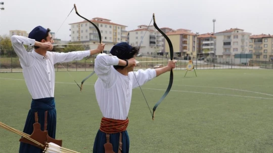 Oklar hedefe madalya için atıldı