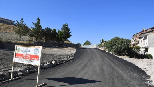 Orduzu Mahallesi'nde alt ve üst yapı yenilendi