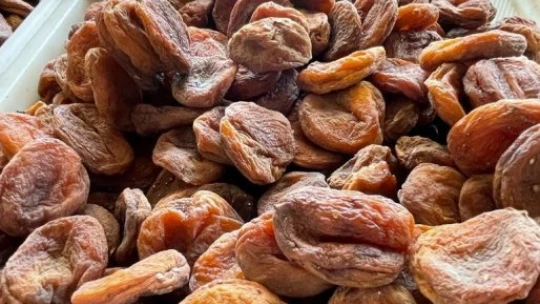 Organik gün kurusu kayısının tanesi 2 TL