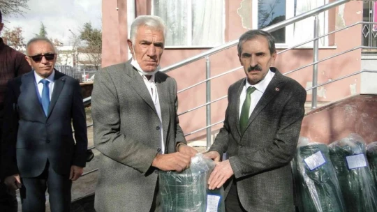 Organik tarım yapan üreticilere file desteği
