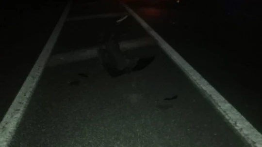 Otobüs ile çarpışan otomobilin sürücüsü yaralandı