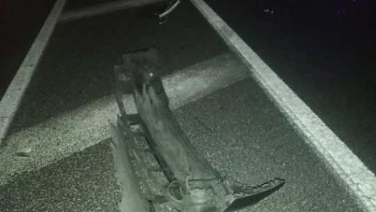 Otobüs ile çarpışan otomobilin sürücüsü yaralandı