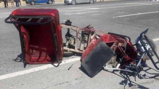 Otomobil ile akülü bisiklet çarpıştı: 1 ölü