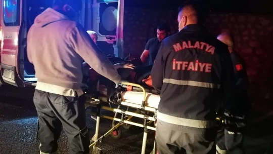 Otomobil ile cip çarpıştı