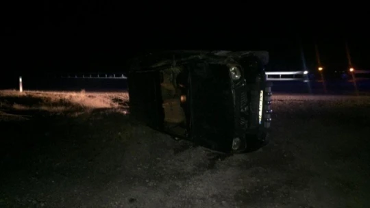 Otomobil takla attı: 3 yaralı