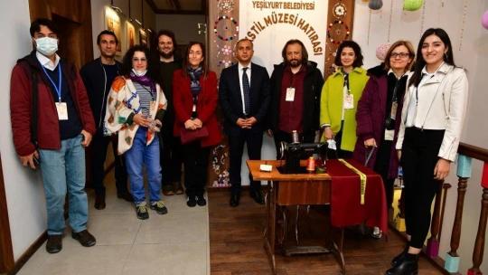 Oyuncular ve jüri üyeleri konakları gezdi