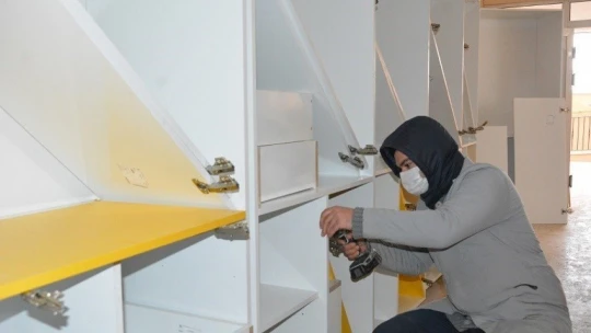 Özel öğrencilerden üretime katkı
