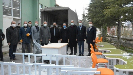 Özel öğrencilerden üretime katkı