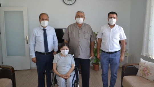 Özgürlüğe engelli rampası ile kavuştu