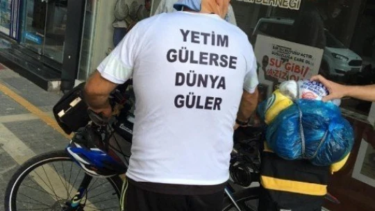 Pedalllar yetimler için çevrilecek