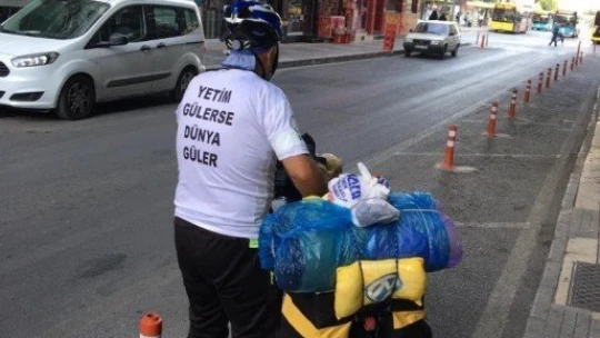 Pedalllar yetimler için çevrilecek