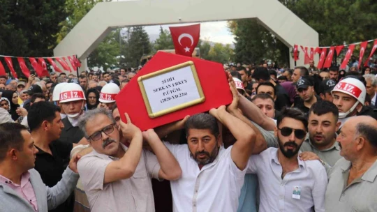 Pençe-Kilit Operasyonu şehidi Malatya'da son yolculuğuna uğurlandı