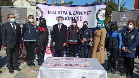 Polis kadınları bilinçlendiriyor