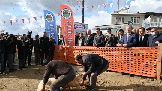 Pütürge'de 2 temel atıldı, 1 açılış gerçekleştirildi