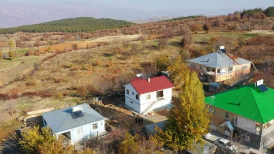 Pütürge'de deprem sonrası yeni konutlarda yaşam başladı