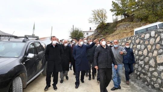 Pütürge'deki yatırımlar hız kesmeden devam ediyor