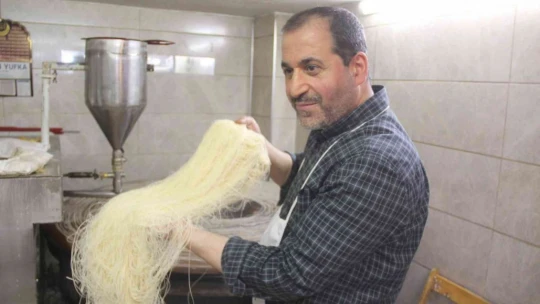 Ramazan ayında kadayıfa yoğun ilgi