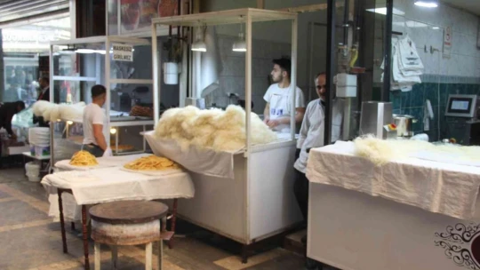 Ramazan ayında kadayıfa yoğun ilgi