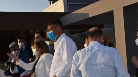 Rektör Karabulut, Eğitim ve Araştırma Hastanesini ziyaret etti