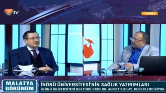 Rektör Kızılay'dan pandemiyle mücadeleye övgü