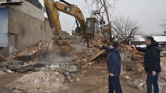 Battalgazi Belediyesi evi yıktı!