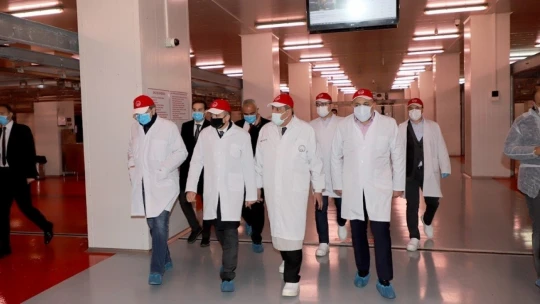 Sadıkoğlu, Tarım Bakanı ile bir araya geldi