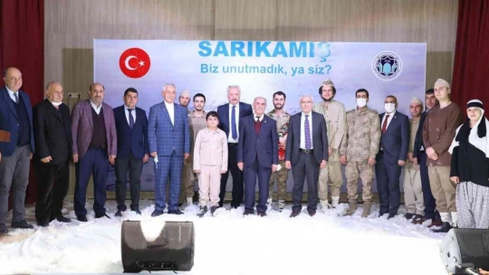 Sarıkamış şehitleri Battalgazi'de anıldı