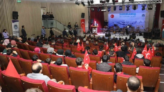 Sarıkamış şehitleri Battalgazi'de anıldı