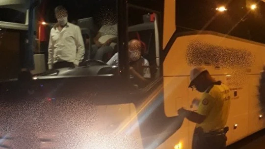 Şehirlerarası yolda sıkı denetim