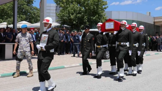 Şehit Celal Tekedereli memleketinde son yolculuğuna uğurlandı