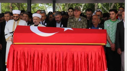 Şehit Celal Tekedereli memleketinde son yolculuğuna uğurlandı