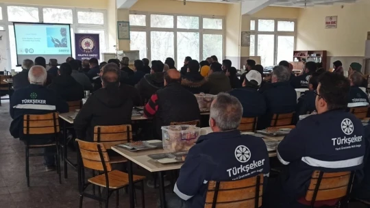 Şeker fabrikası çalışanlarına internet eğitimi