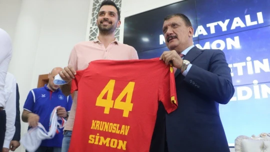 Simon: 'Resmi bir Malatyalı olmaktan çok büyük mutluluk duyuyorum'