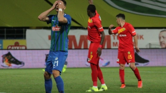 Çaykur Rizespor: 0 - Yeni Malatyaspor: 4