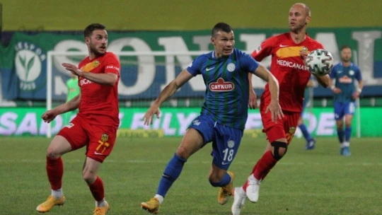 Çaykur Rizespor: 0 - Yeni Malatyaspor: 4