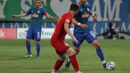 Çaykur Rizespor: 0 - Yeni Malatyaspor: 4