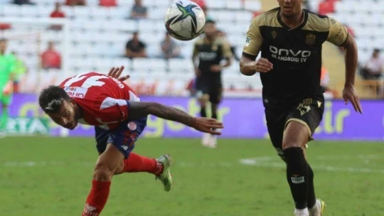 Antalyaspor: 1 - Yeni Malatyaspor: 0
