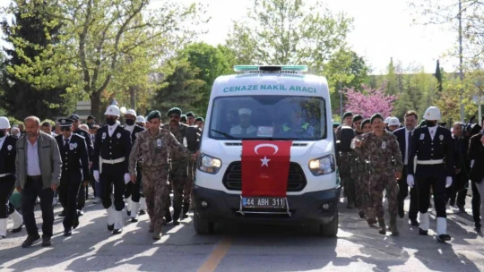 Şehidimiz gözyaşları ile son yolculuğuna uğurlandı