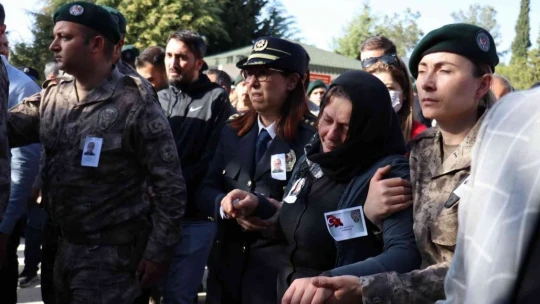 Şehidimiz gözyaşları ile son yolculuğuna uğurlandı