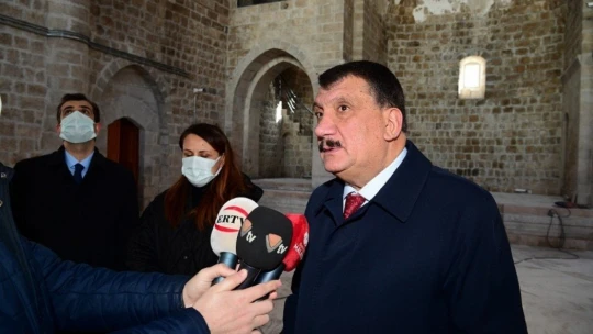 Taşhoron Kilisesi'nde restorasyon çalışmaları tamamlanıyor