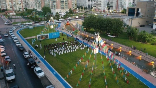 Tecde altın park törenle hizmete girdi