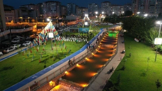 Tecde altın park törenle hizmete girdi