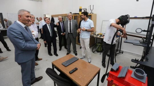 Teknoloji laboratuvarı törenle hizmete açıldı