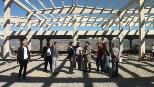 Tekstil Kent Sanayi Sitesi inşaatında sona doğru