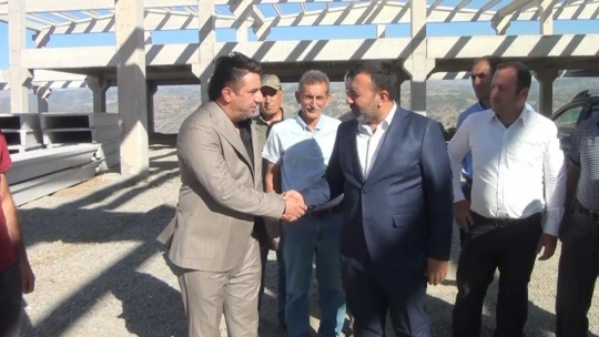 Tekstil Kent Sanayi Sitesi inşaatında sona doğru